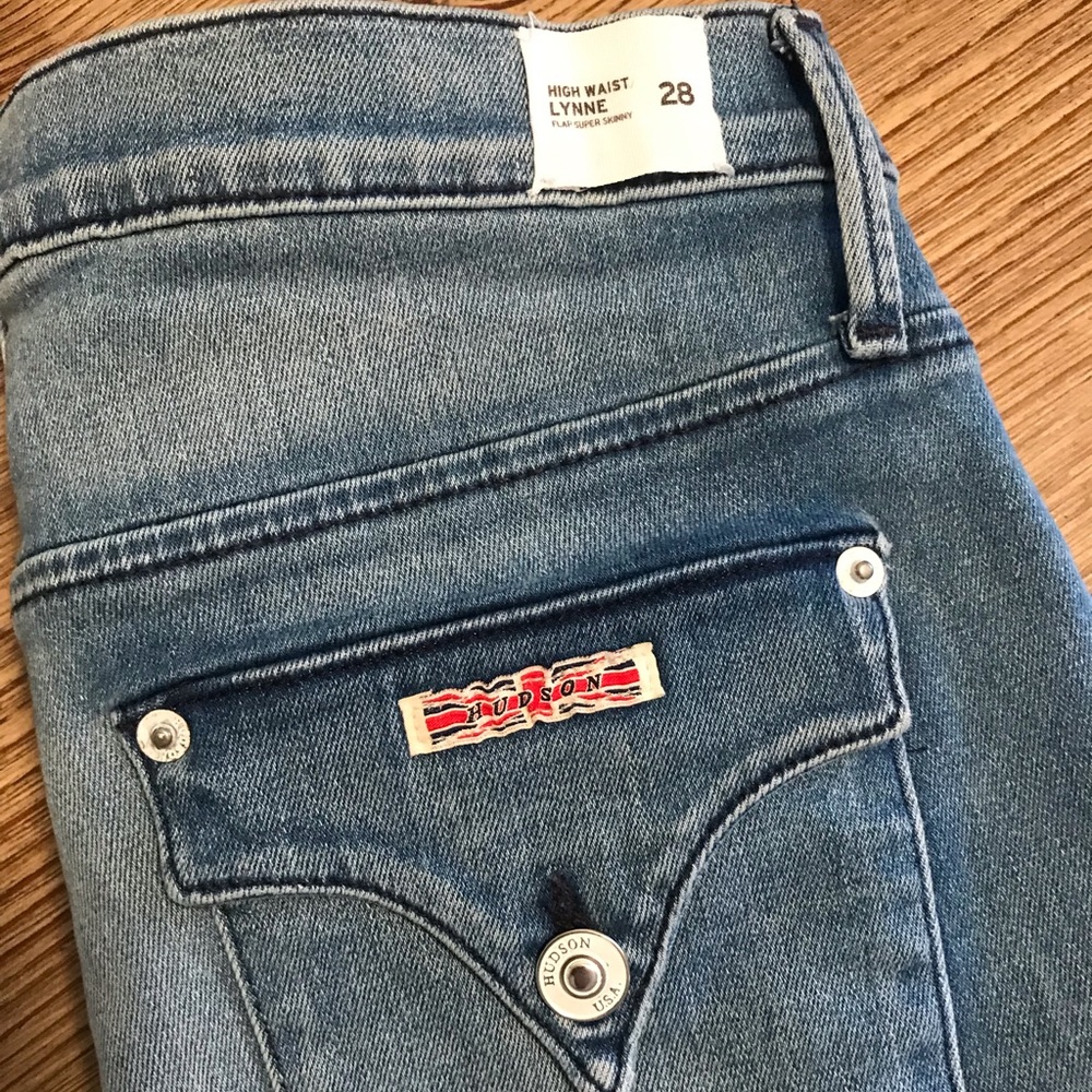 Hudson high waist Lynne jeans